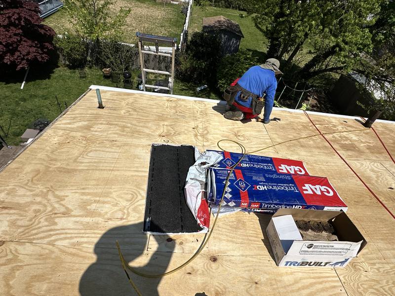 GAF Timberline HD shingles on site